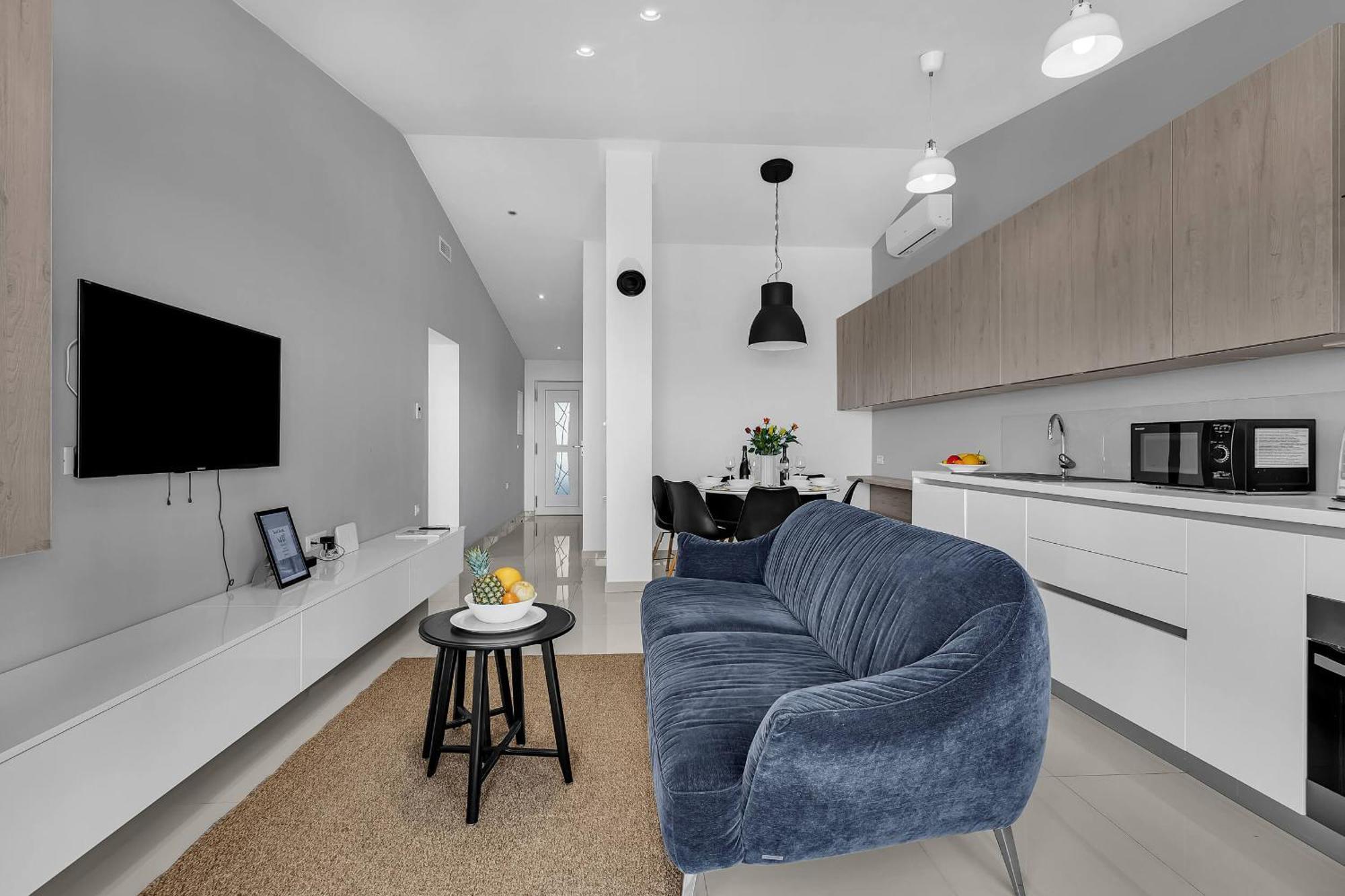 Blue Dream Apartment Макарська Екстер'єр фото