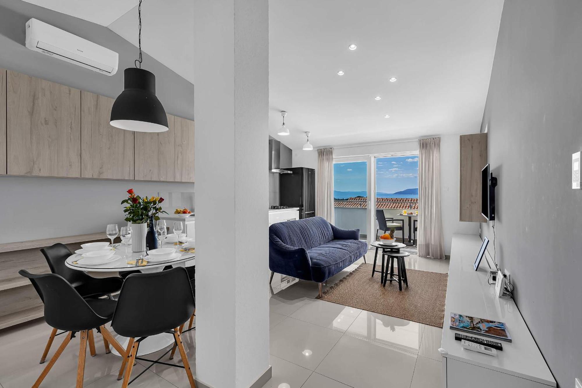 Blue Dream Apartment Макарська Екстер'єр фото