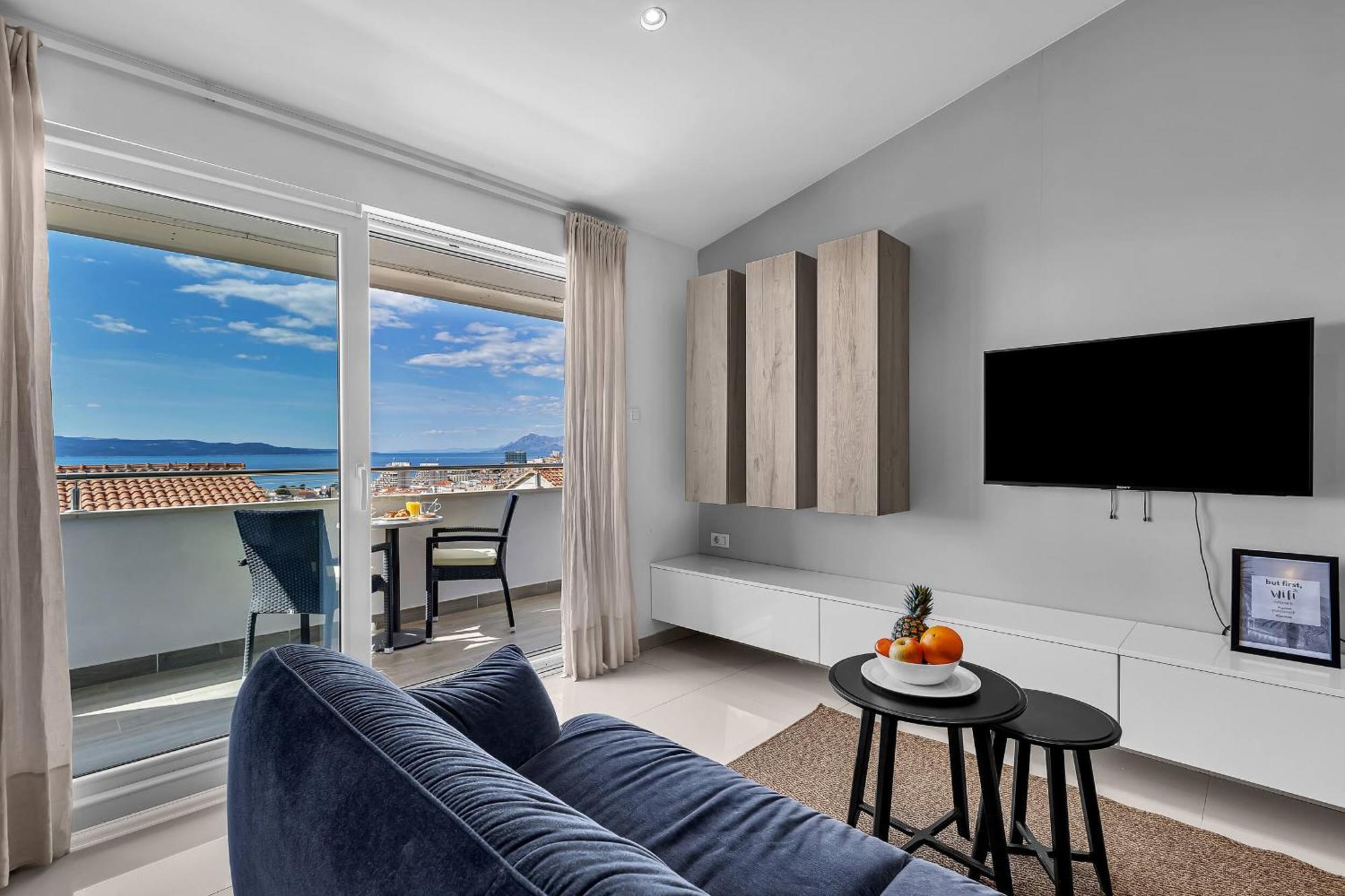 Blue Dream Apartment Макарська Екстер'єр фото