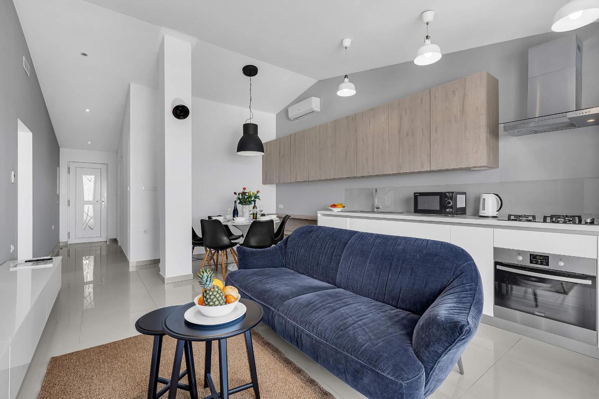 Blue Dream Apartment Макарська Екстер'єр фото